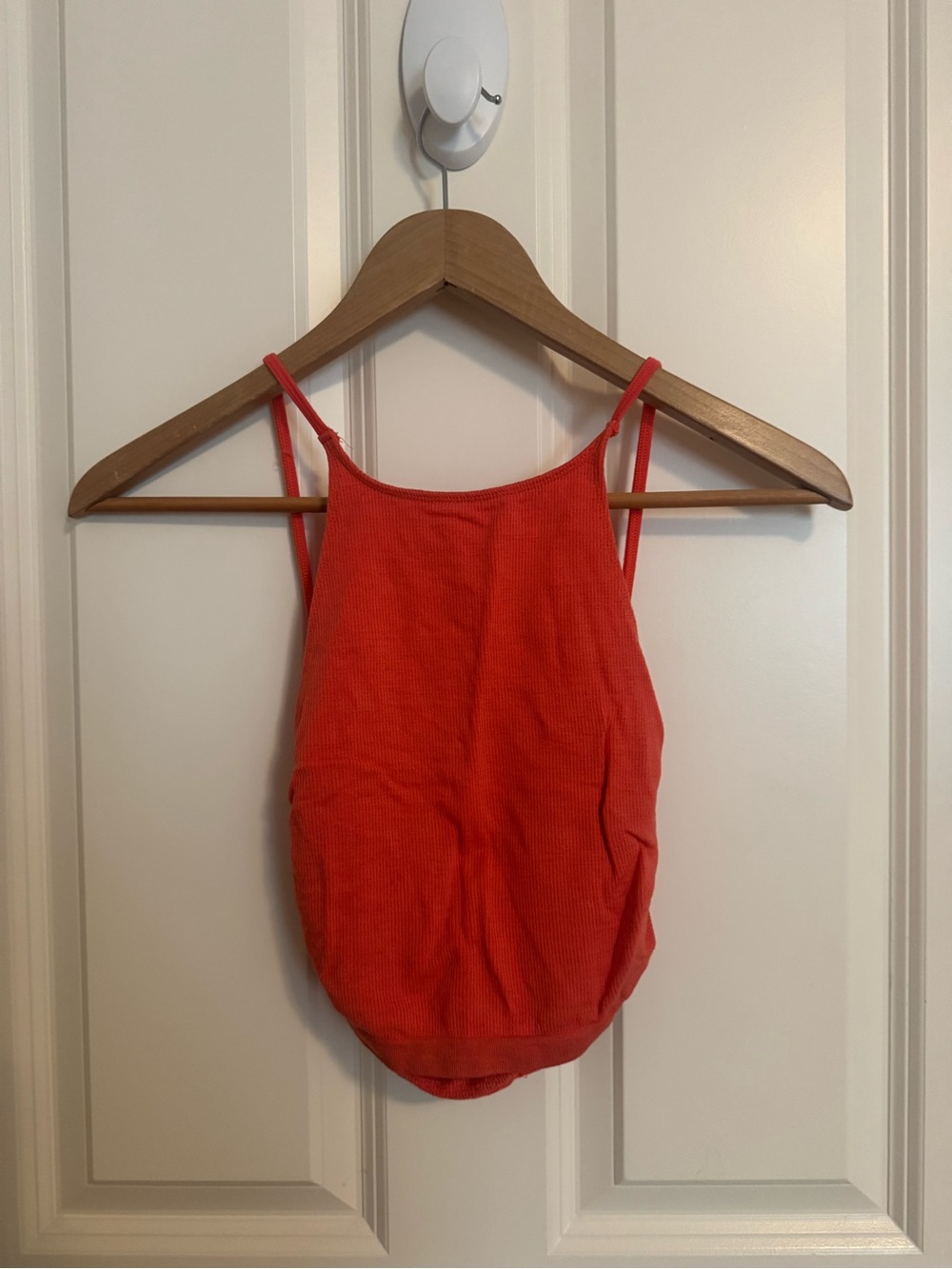 Urban Outfitters Red/Orange Ribbed Cami Tank